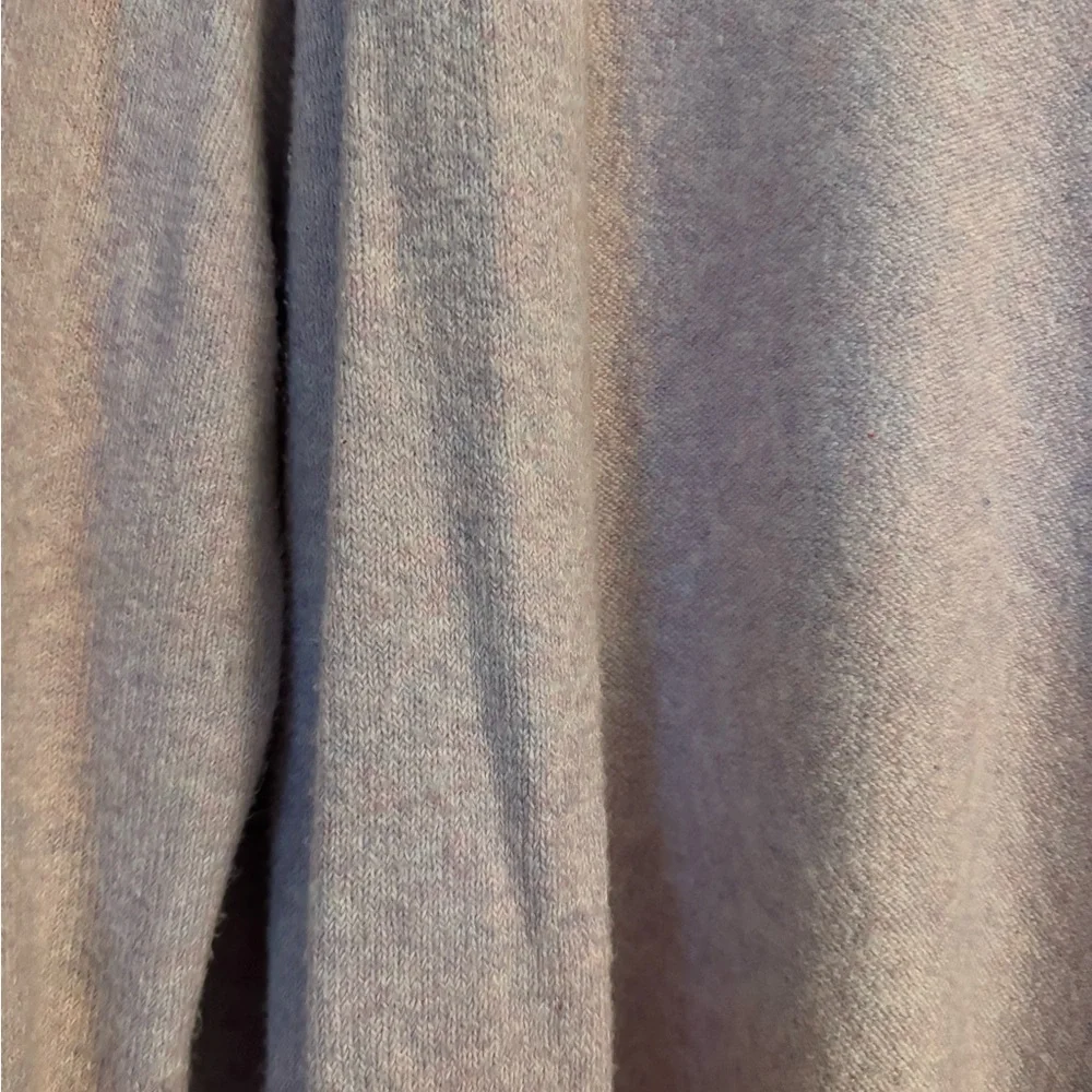 The Loft, long open cardigan. Lavender, Pink, Blue Marble color…pretty and Soft - Picture 2 of 3